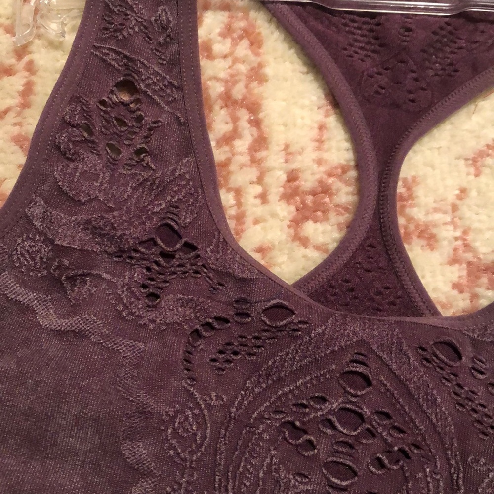 Target 🎯 Faded Purple Racerback Bralette - Picture 6 of 6
